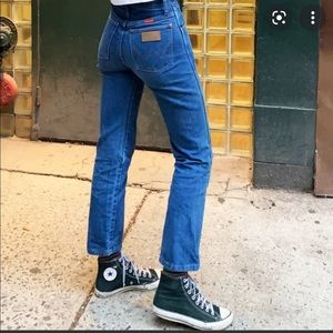 🆕 NWT WRANGLERS COWBOY CUT-SLIM FIT 14 MWZ WOMEN’S FOREST GREEN JEANS